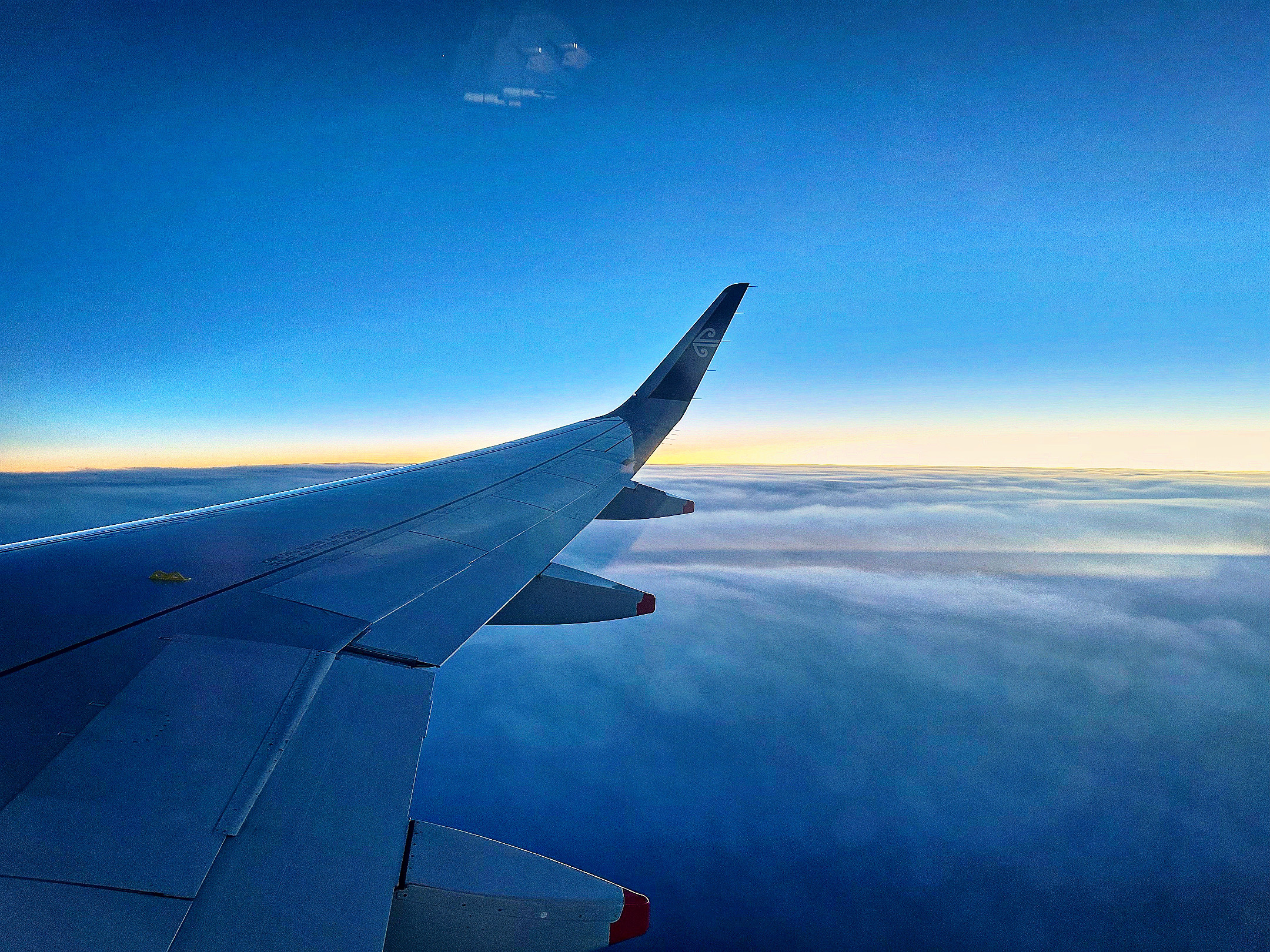 Early morning flying