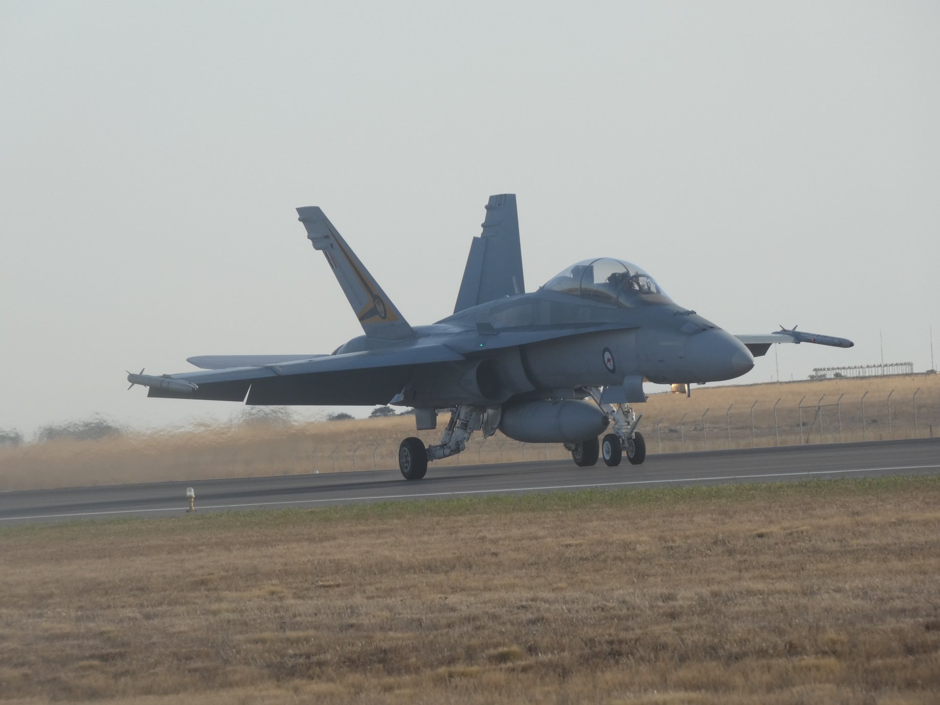 FA-18 Hornet at Avalon